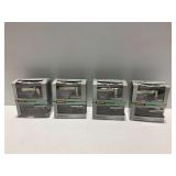 (4) Defiant Tonebridge Satin Nickel Finish Hall and Closet Door Levers... New in Packaging