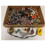 Costume Jewelry with Various Seasonal and Holiday Themes