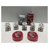 (5) Viega ProPress Adapters, (2) Husky Recovery Straps, Ace Vent Kit, and 3M Respirators