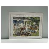 Yard Sale Limited Edition Print by Charles L Peterson