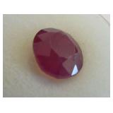 Faceted Ruby Gemstone.....6.70 carats