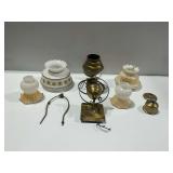Lamp Parts and Glass Shades