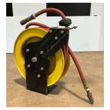 Retractable Hose Reel with Hose and Drum