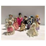 Bradley and Other Dolls with International and Historical Costumes