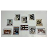 (10) Baseball Cards Featuring Baseball Greats