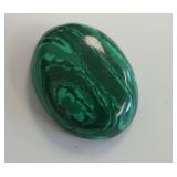 Polished Malachite Cabochon