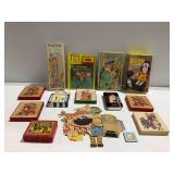 Vintage Puzzles, Dolls, and More