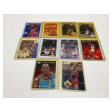(10) Michael Jordan Basketball Trading Cards