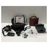 (2) Cameras with Sawyer RotoDisc Projector and Slide Discs
