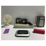 DVD Player, Converters, Clock, and Speakers