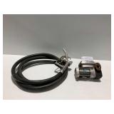 Roughneck 120V 15GPM Fuel Transfer Pump with Hose and Nozzle... unable to test