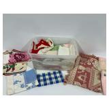 Household Linens and Textiles Assortment