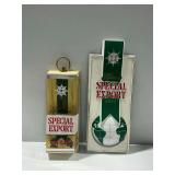 (2) Heileman's Special Export Beer Advertising Signs...one is illuminated