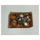 Wrist Watches with Storage Box