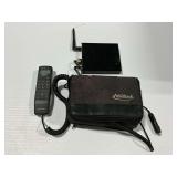 Early 1990s Ameritech Mobile Cellular Bag Telephone with Transceiver and Carry Case