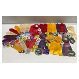 Badger Brittany Club Ribbons Patches and Buttons