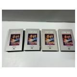 (4) Star Trek The Collector Edition VHS Tapes