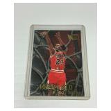 1996 Fleer Metal Metallized Michael Jordan Basketball Card