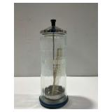 Barbicide Disinfectant Jar with Lift-Out Tray and Comb