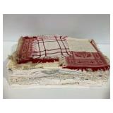 Crocheted Work and Various Vintage Linens