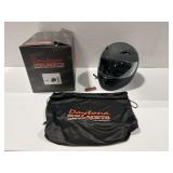Daytona Helmets D.O.T. Daytona Shadow Motorcycle Helmet Dull Black 2XL