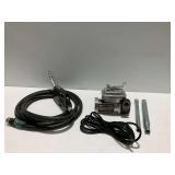 Roughneck 120V 15GPM Fuel Transfer Pump with Hose and Nozzle... unable to test