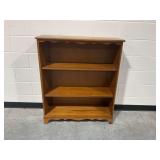 Wooden 3-Shelf Bookcase/Display Unit