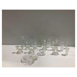 Clear Glass Tableware and Decor ... Vases, Candle Holders, and More