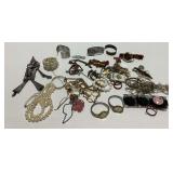 30+ Pieces of Costume Jewelry and Accessories