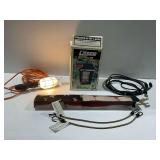 Outdoor and Shop Utility Items with Stinger Bug Killer and Drop Light