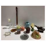 Candles, Candle Holders, 1950s Duck Teapot, and More