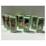 (9) Porcelain Dolls in Original Boxes