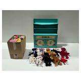 Wolverine Toy Kitchen Hutch, Beanie Babies, and Toy Accessories