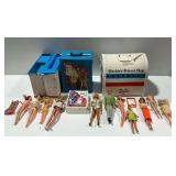 Mattel Barbie Friend Ship Airplane, Doll Trunks, and Fashion Dolls with Accessories