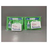 (2) Emergency Eye and Face Wash Stations with First Aid Kits