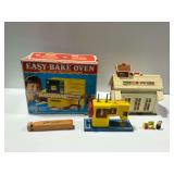 Fisher-Price and Kenner Toys Including Easy-Bake Oven and Little School House
