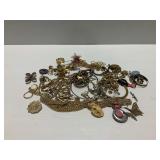 Costume Jewelry Including Necklaces and Pins