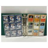 Pokemon Card Binder with Multiple Trading Cards...11 Pages