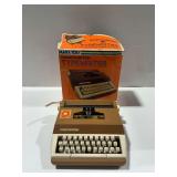 Mid 1970s Marx Toys Marxwriter Toy Typewriter with Original Box