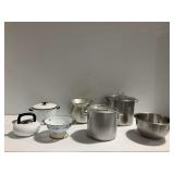 Aluminum and Enamel Cookware