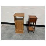 (2) Wooden Multi Purpose Stands