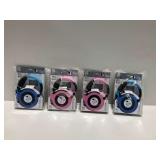 (4) New Leash Lock Hands-Free Retractable Leashes