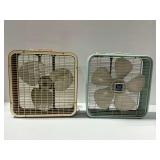 (2) Box Fans ... both work