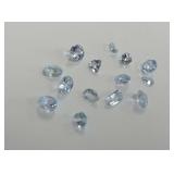 Faceted Aquamarine Gemstones.....8.85 carats