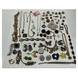 Costume Jewelry Including Necklaces and Pins