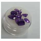 Faceted Amethyst Gemstones....6.20 carats