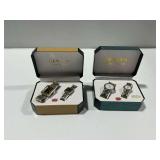 (2) Geneva Extra Superior Wrist Watch Sets
