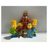 (5) Character Figures with Burger King, The Simpsons and Speedy Gonzales
