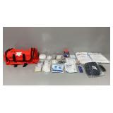 MedSource First Aid Trauma Bag with Medical Supplies