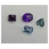 (4) Faceted Gemstones....8.20 carats